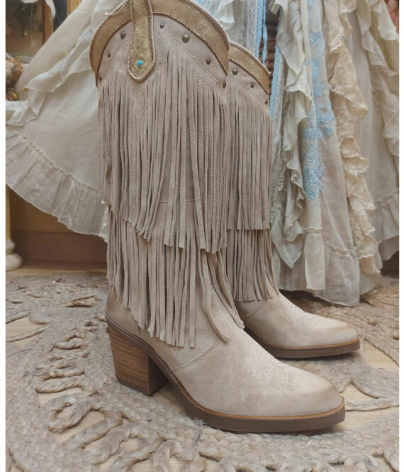 Botas Boho beige