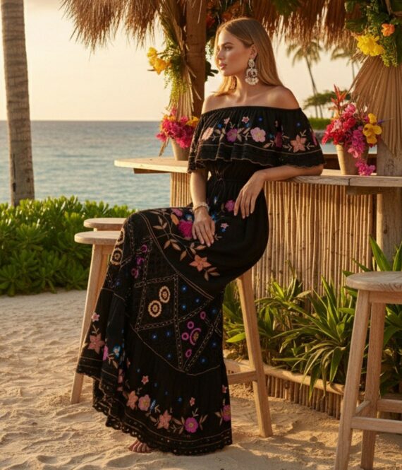 Vestido Santorini black