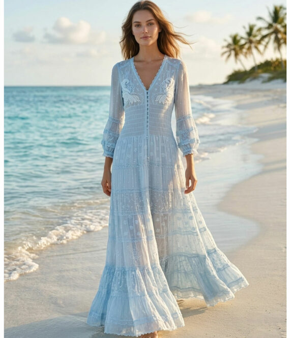 Vestido Celeste Dream